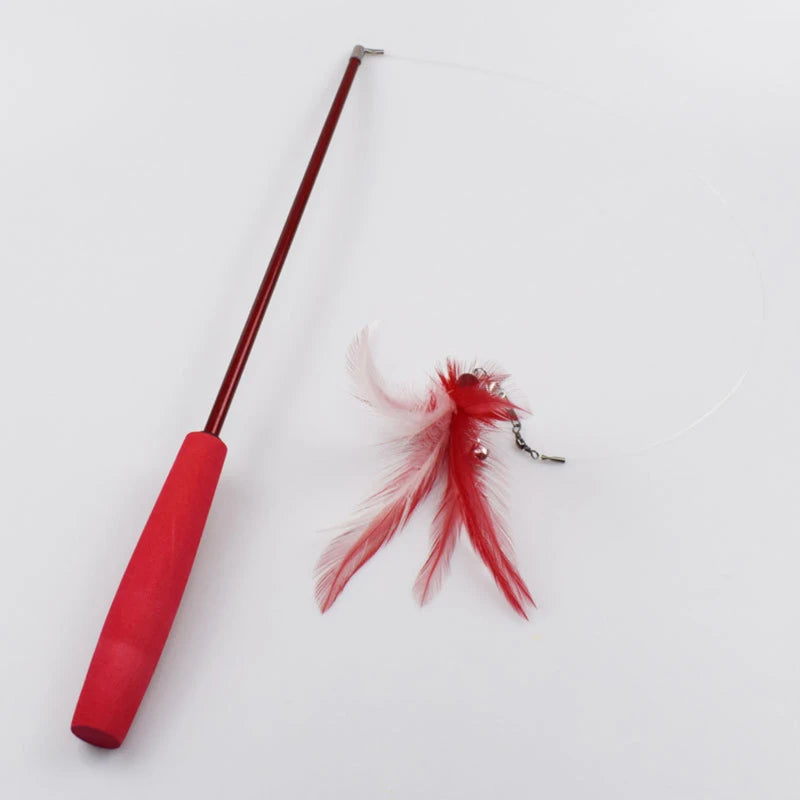 Telescopic Fishing Pole Teaser Stick
