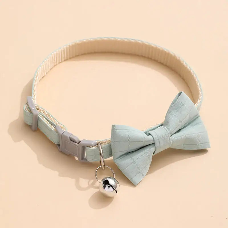 Safety Bell Tie Bow Collar