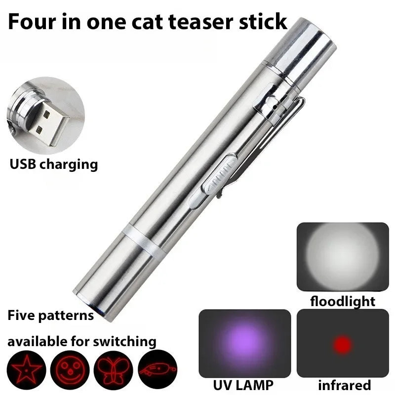 USB laser cat teaser toy