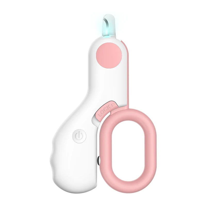 LED Cat Nail Clipper Tool Kit