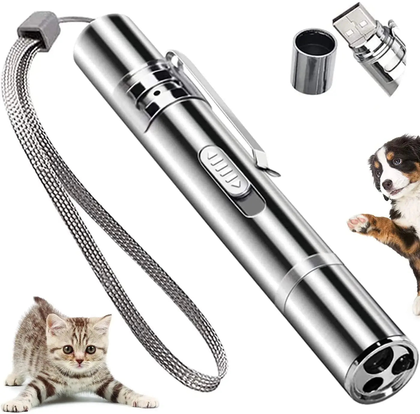 USB laser cat teaser toy