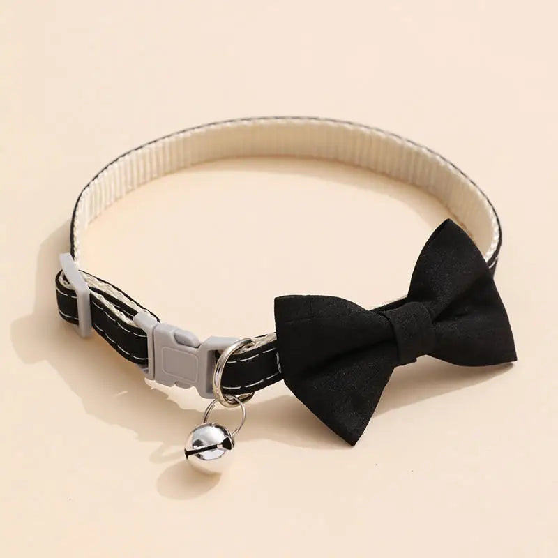 Safety Bell Tie Bow Collar