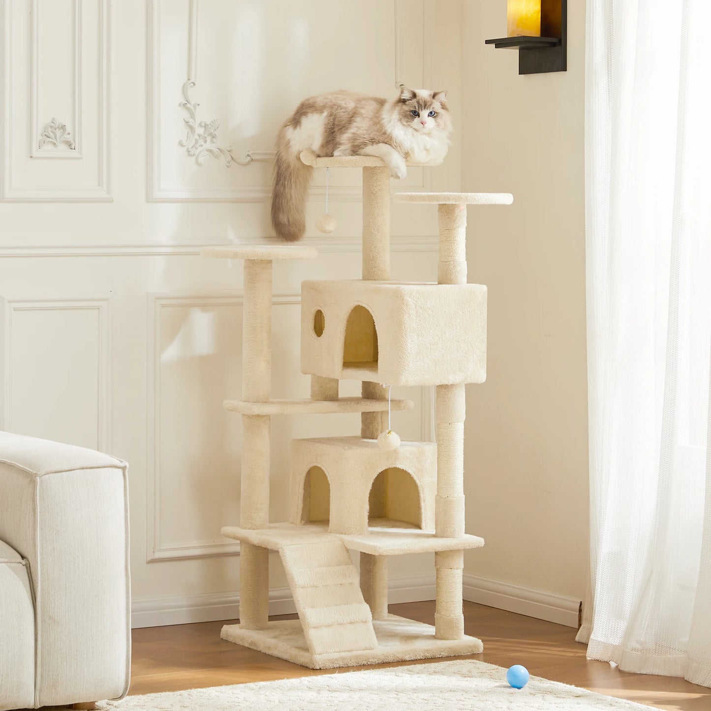 Multi-Level Cat Tower