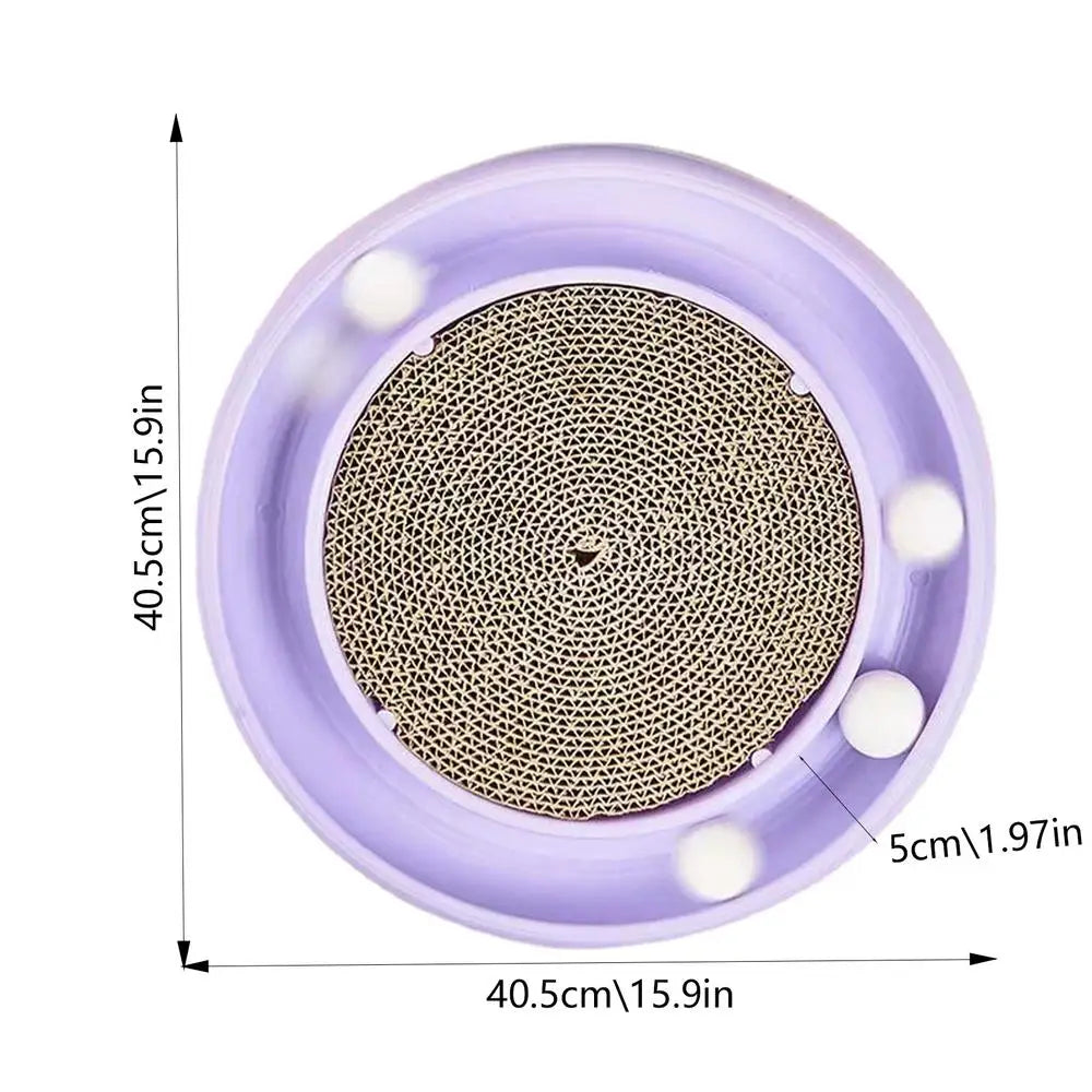 2 In 1 Corrugated Paper Flying Disc