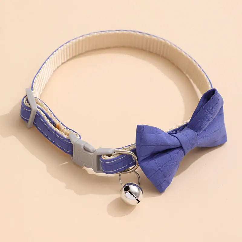 Safety Bell Tie Bow Collar