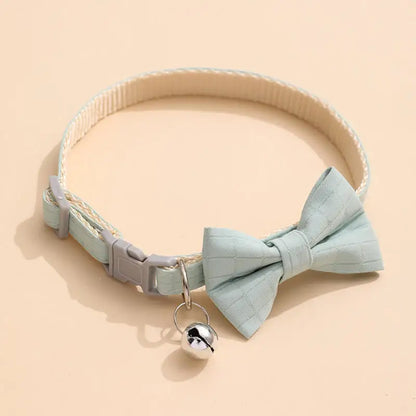 Safety Bell Tie Bow Collar