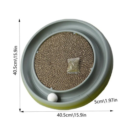 2 In 1 Corrugated Paper Flying Disc