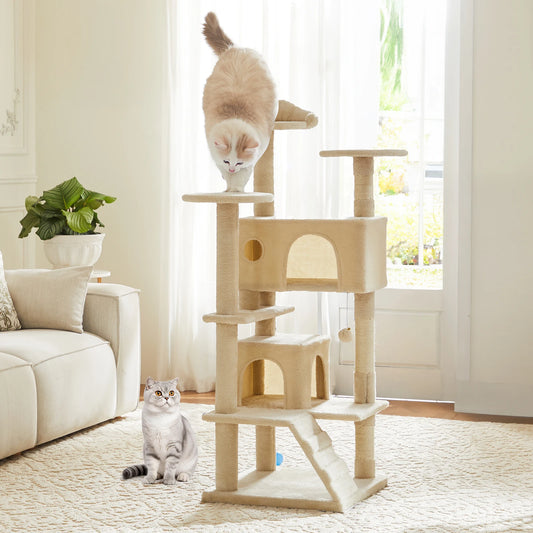 Multi-Level Cat Tower