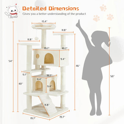 Multi-Level Cat Tower